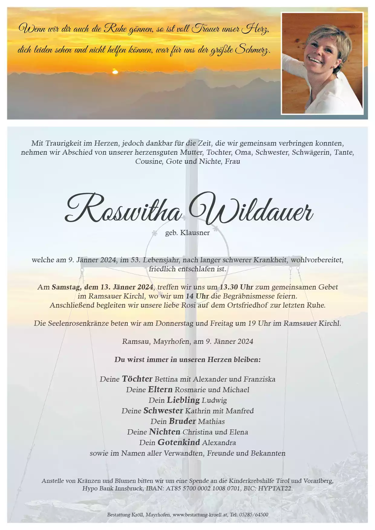 Parte von Roswitha Wildauer